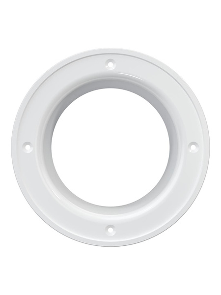 Фланец вентиляционный пластмассовый ERA 10Ф, белый, D 100 купить на ...