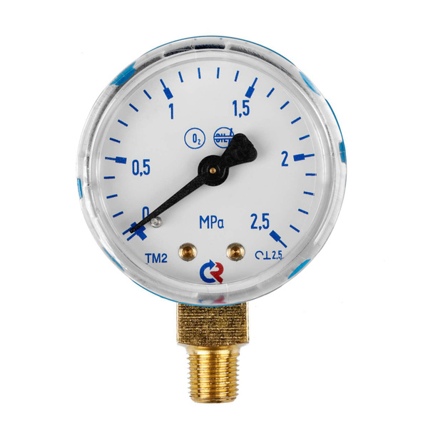 Манометр 2,5 МПа, 1/8 NPT, кислород - купить по выгодной цене в ...