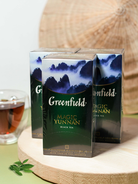 Чай чёрный Greenfield Magic Yunnan 3 шт. по 25 пак. (02/27) №4 - купить ...