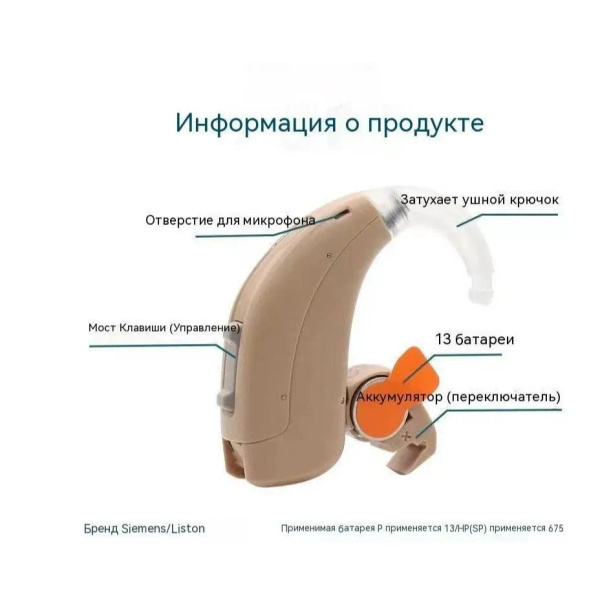 Слуховой аппарат цифровой Rexton (Siemens) STF P T3 - купить с ...