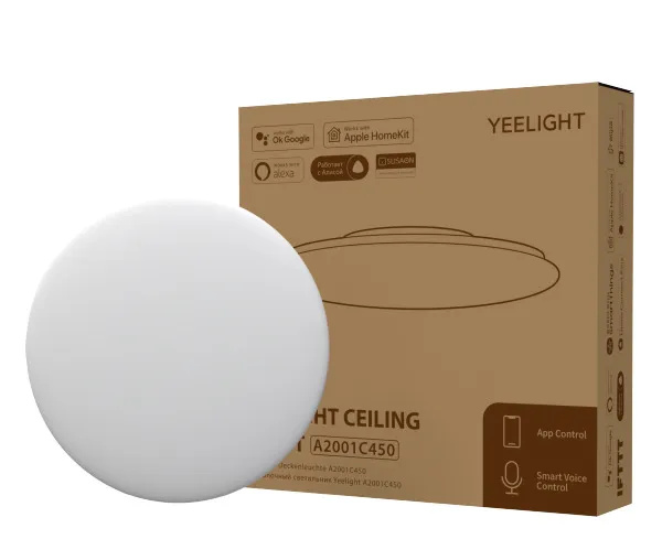 Умный светильникYEELIGHTA2001C550 Ceiling Light YLXD031 - купить по ...