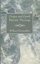 Origen and Greek Patristic Theology - William Fairweather