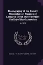 Monography of the Family Unionidae. or, Naiades of Lamarck (fresh Water Bivalve Shells) of North America: No1 212 - T A. 1803-1877 Conrad