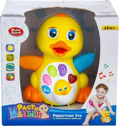 Детская интерактивная развивающая игрушка «Радостная Утя"– красочная интерактивная игрушка из серии «Расти малыш». Способствует развитию воображения,  ...