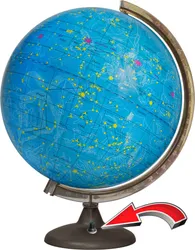 Новые глобусы на батарейках. Подсветка включается удобной кнопкой, расположенной на подставке. Это обезопасит ваших детей и  ...