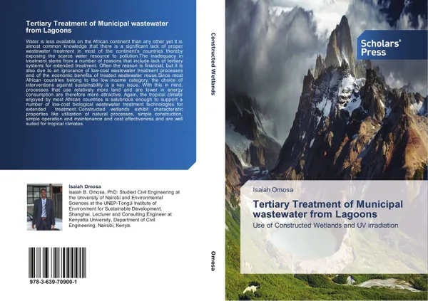 Обложка книги Tertiary Treatment of Municipal wastewater from Lagoons, Isaiah Omosa