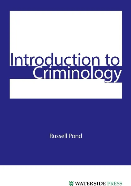 Обложка книги Introduction to Criminology, Russell Pond, Pond