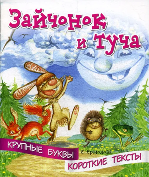 Обложка книги Зайчонок и туча, Ермолова Е.