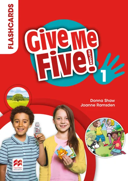 Обложка книги Give Me Five! Level 1. Flashcards, Donna Shaw, Joanne Ramsden