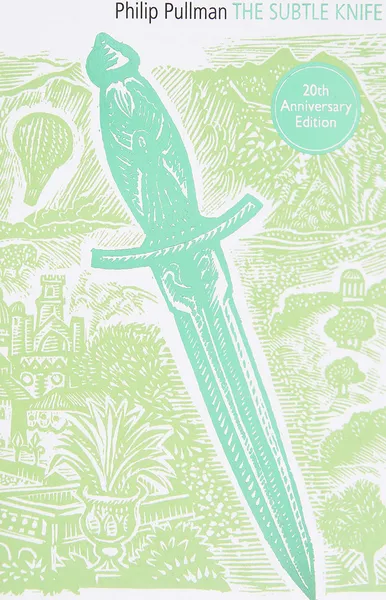 Обложка книги The Subtle Knife, Пулман Филип
