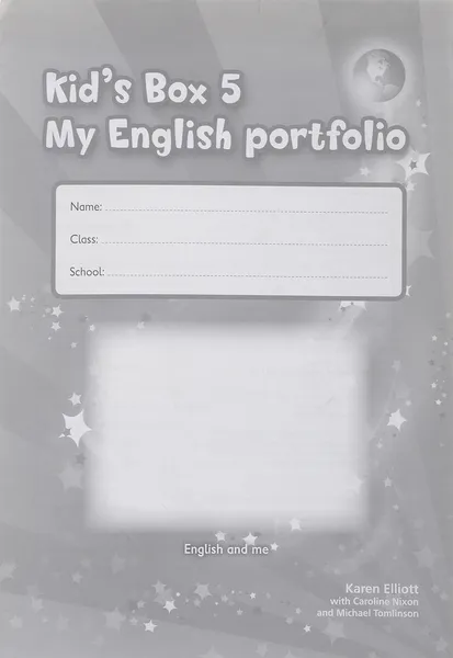 Обложка книги Kid's Box Level 5 Language Portfolio, 