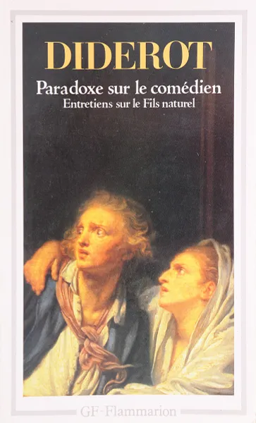 Обложка книги Paradoxe sur le comedien, Diderot