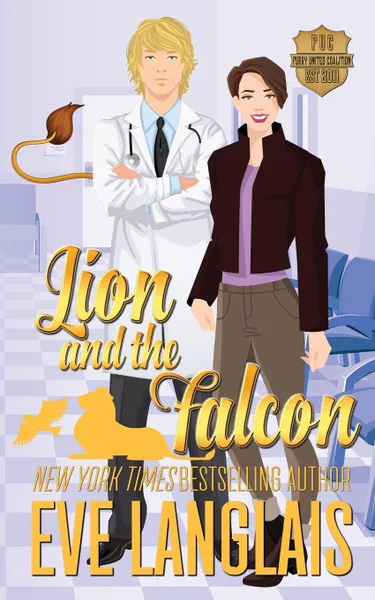 Обложка книги Lion and the Falcon, Eve Langlais