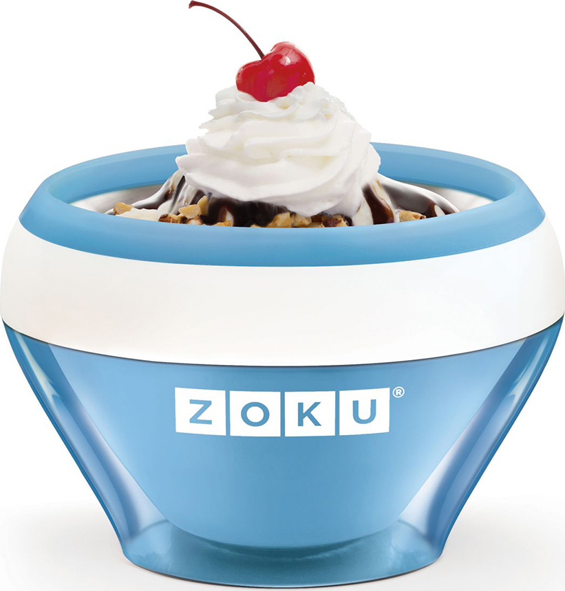 фото Мороженица Zoku Ice Cream Maker синяя