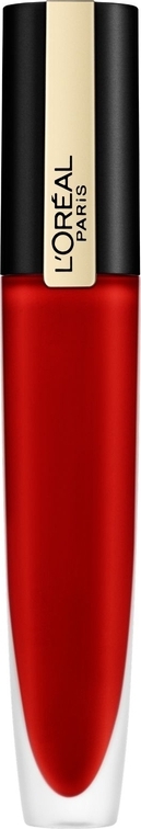 фото Тинт для губ L`Oreal Paris Rouge Signature жидкий, матовый, с металлическим эффектом, №203, 7 мл L'oreal paris