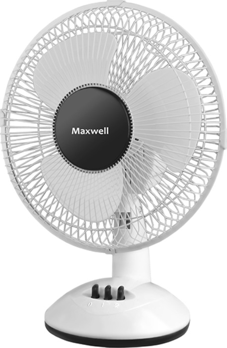 Вентилятор настольный Maxwell, 30 Вт., 2 скорости. Вентилятор настольный Maxwell, 30 Вт., 2 скорости.