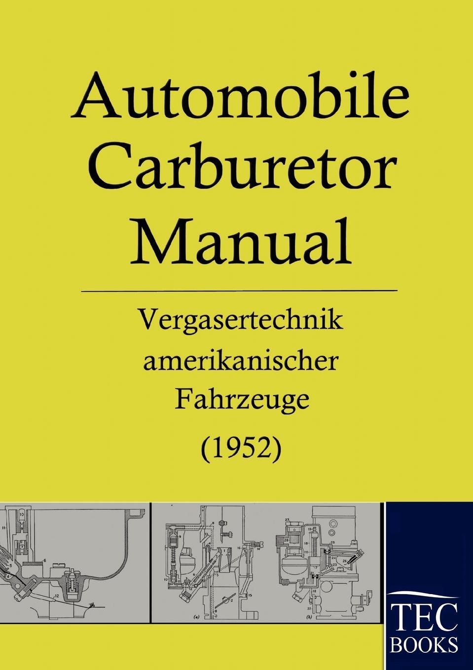 фото Automobile Carburetor Manual