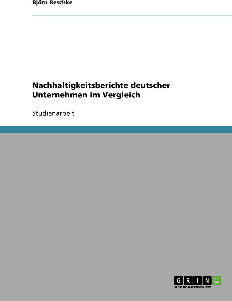 фото Nachhaltigkeitsberichte deutscher Unternehmen im Vergleich