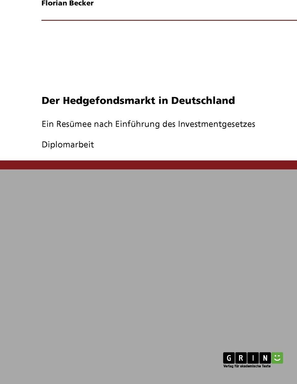 фото Der Hedgefondsmarkt in Deutschland