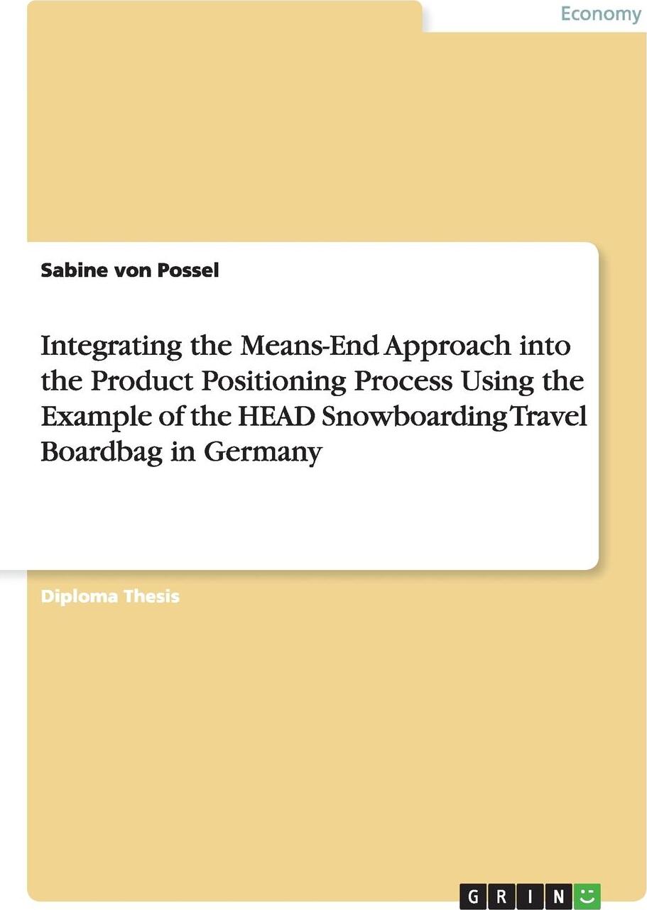 фото Integrating the Means-End Approach into the Product Positioning Process Using the Example of the HEAD Snowboarding Travel Boardbag in Germany