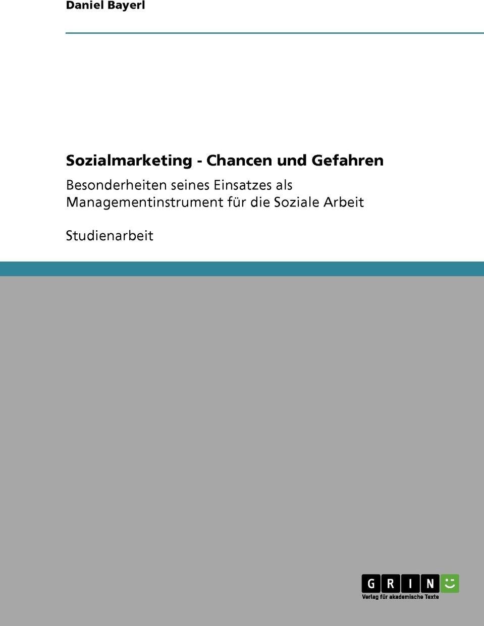 фото Sozialmarketing - Chancen und Gefahren