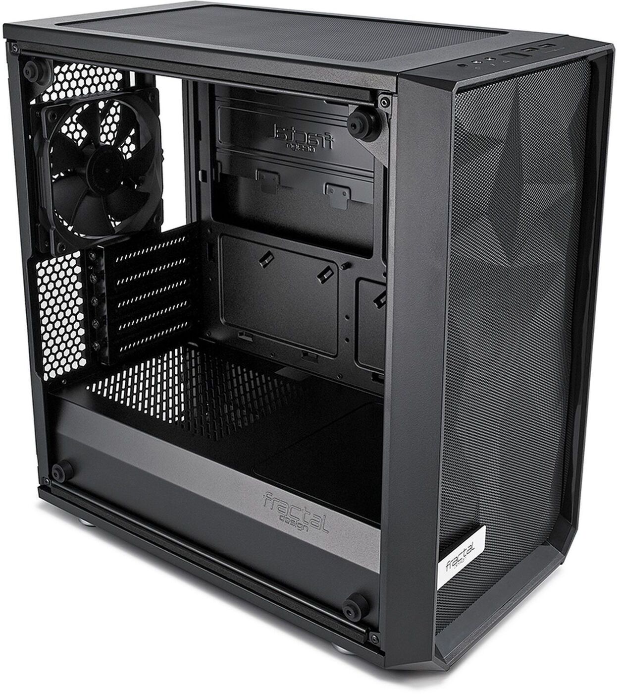 фото Компьютерный корпус Fractal Fractal Design Meshify Mini C Tempered Glass FD-CA-MESH-C-MINI-BKO-TGD (700111), FD-CA-MESH-C-MINI-BKO-TGD