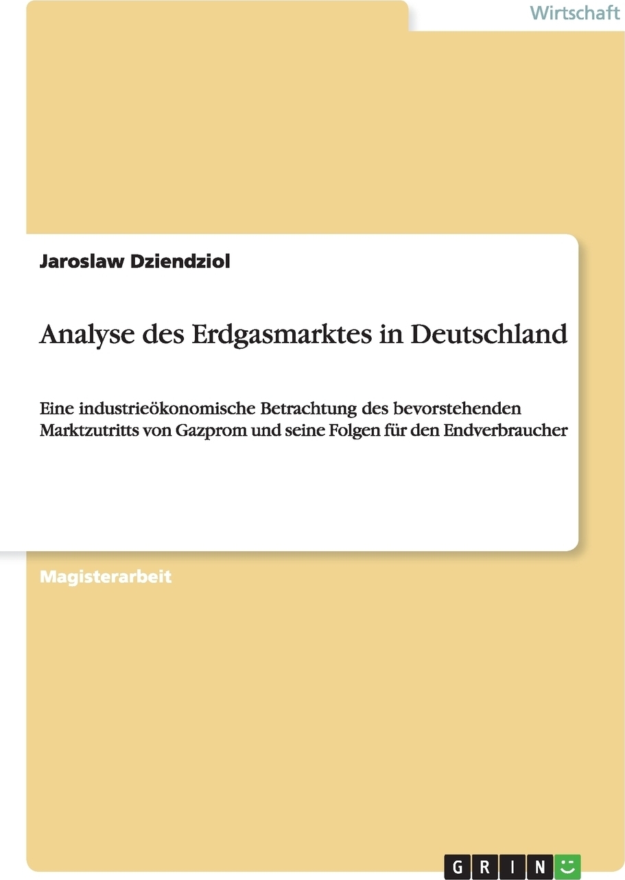 фото Analyse des Erdgasmarktes in Deutschland