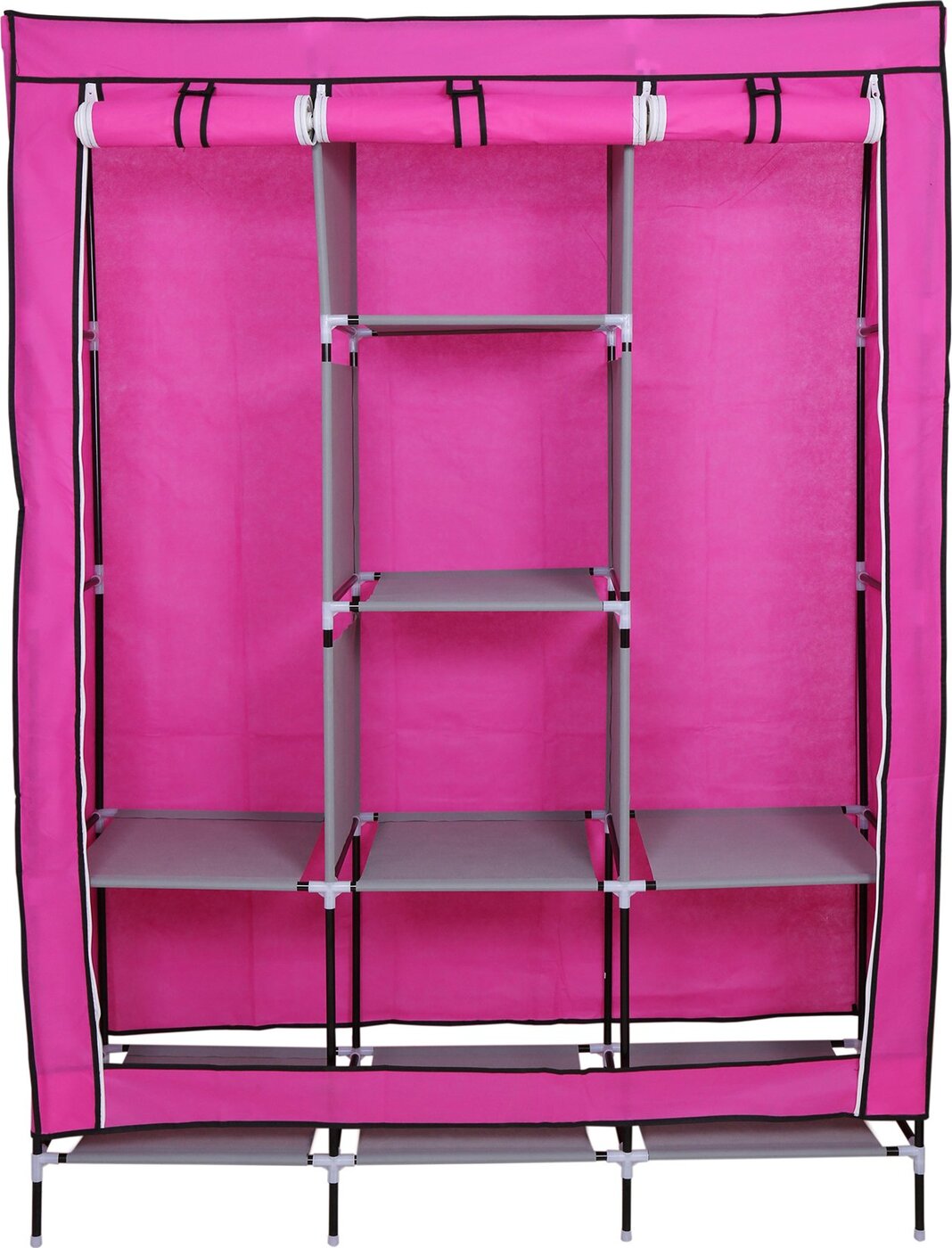 Складной каркасный тканевый шкаф Storage Wardrobe 175 130 45 см