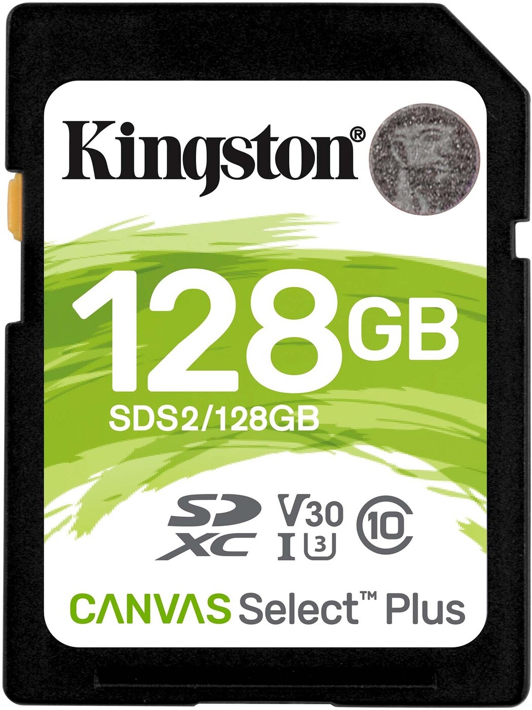 Kingston Карта памяти Canvas Select Plus 128 ГБ  (SDS2/128GB)