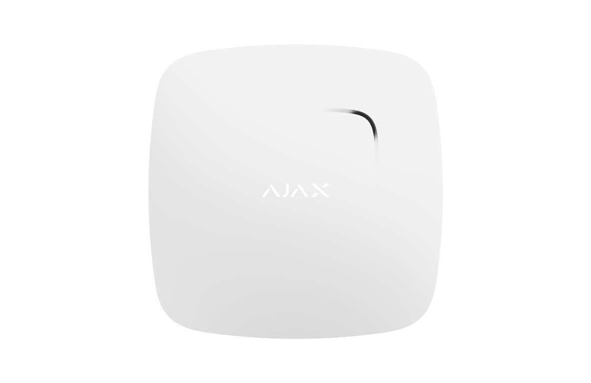 Ajax FireProtect Plus (white), радиоканальный датчик дыма и углекислого газа
