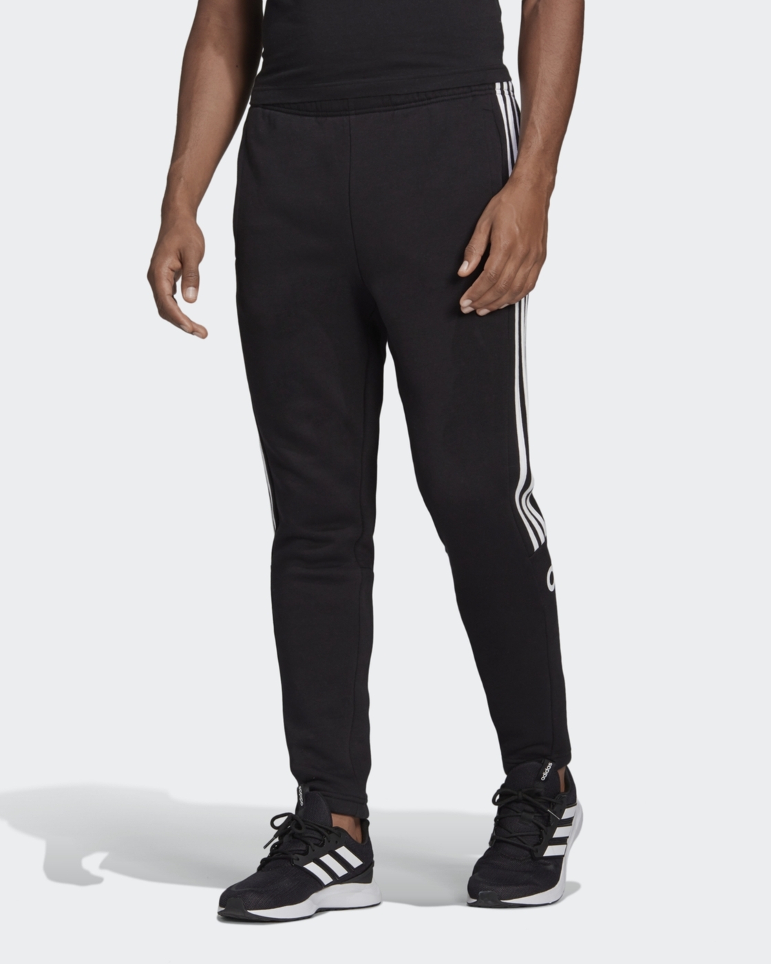 Adidas 3 cheap stripe joggers