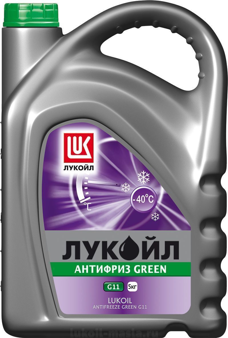 ЛУКОЙЛ GREEN G11 Антифриз готовый зеленый (5L) —  в интернет .