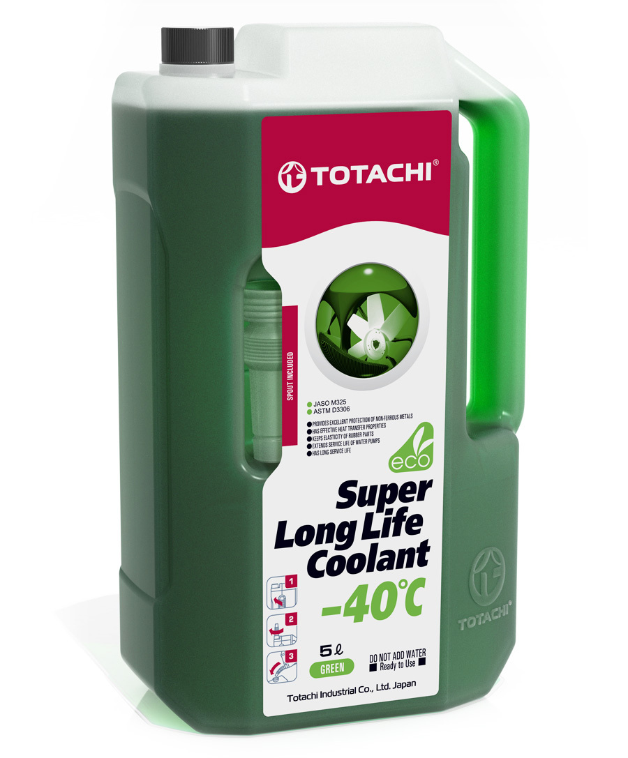 ОхлаждающаяжидкостьTOTACHISUPERLLCGREEN-40C5л