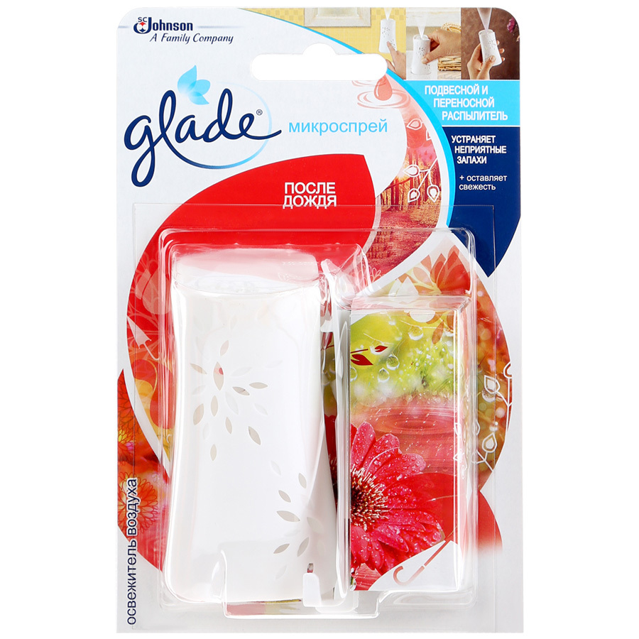 Освежитель воздуха для туалета glade