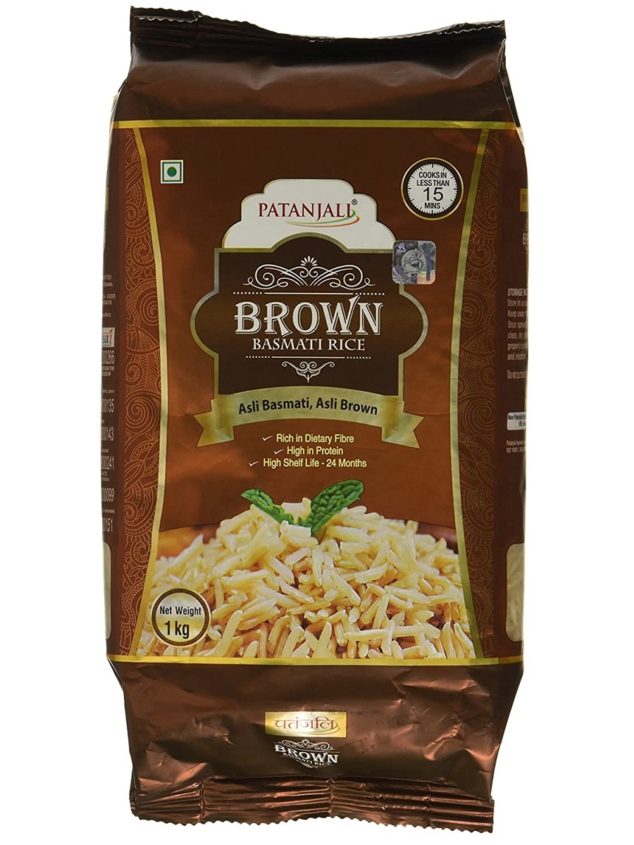 Индийский рис "Басмати Браун" Патанджали / Patanjali Brown Basmati Rice ...