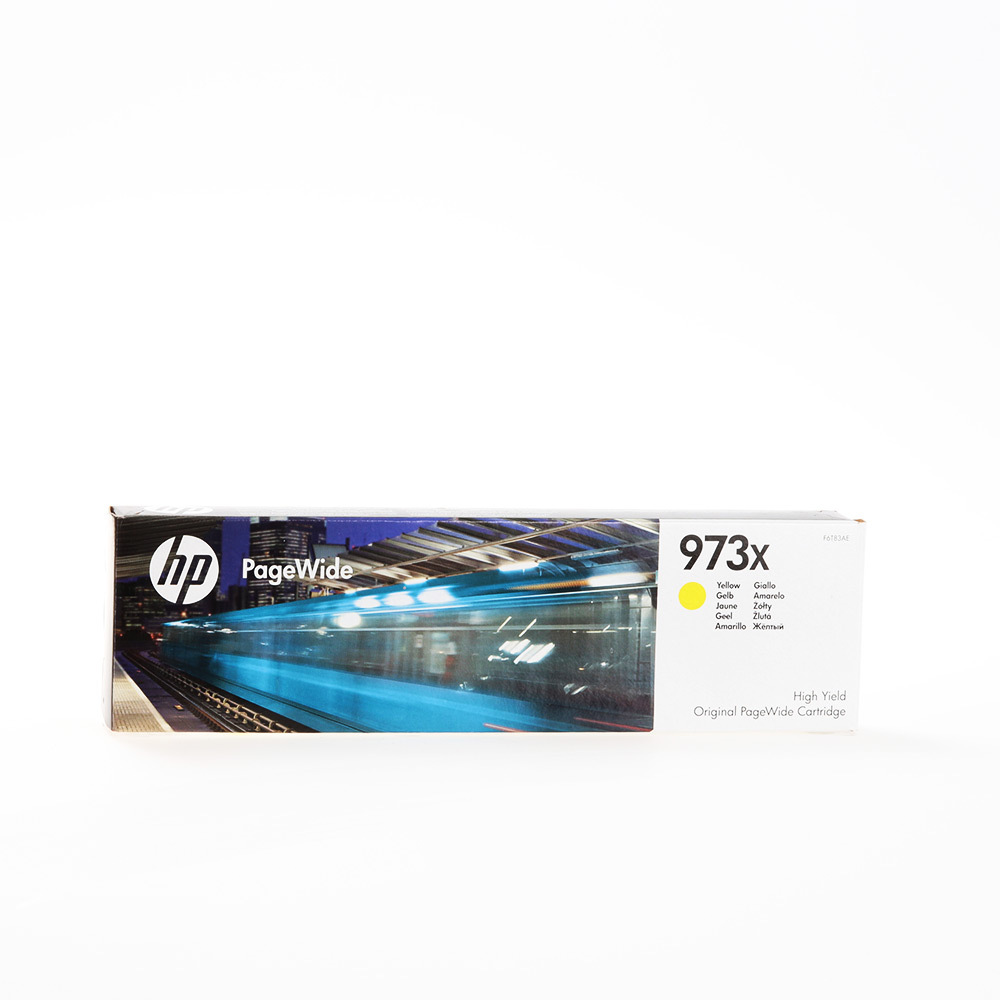 Картридж HP F6T81AE 973X, желтый, для струйного принтера, оригинал ...