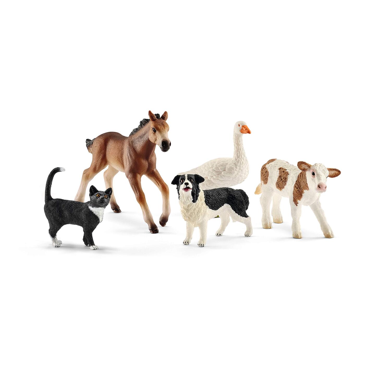 Фигурка домашняя. Фигурки Schleich животные фермы 42386. Шляйх колли. Бордер колли шляйх. Ферма шляйх.