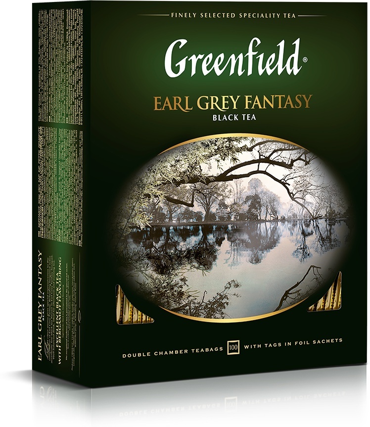 Чай fantasy. Чай Гринфилд Earl Grey. Чай Гринфилд Earl Grey Fantasy 100*2г. Чай Гринфилд Эрл грей фэнтези 100 пак. Чай Greenfield Earl Grey Fantasy.