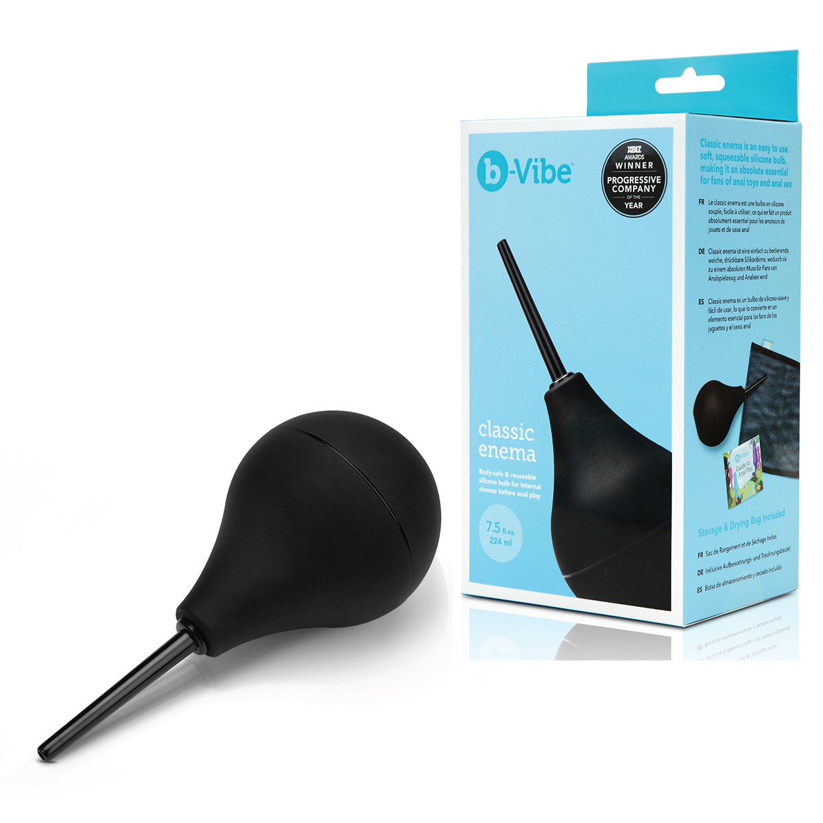Классическая клизма b-Vibe Classic Enema — купить в интернет-магазине ...