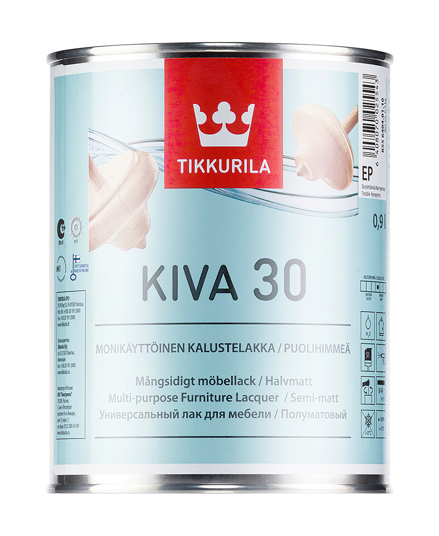 Лак строительный Tikkurila, основа Акрилатная, работы Внутренние - купить  по выгодной цене в интернет-магазине OZON (213237927)