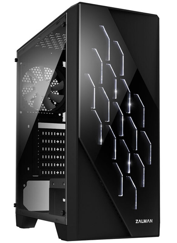 Компьютерный корпус ZALMAN S1, черный — купить в интернет-магазине OZON ...