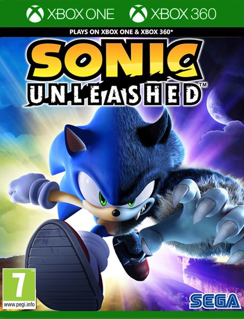 Игра Sonic Unleashed (XBox 360, Xbox One, Английская версия)