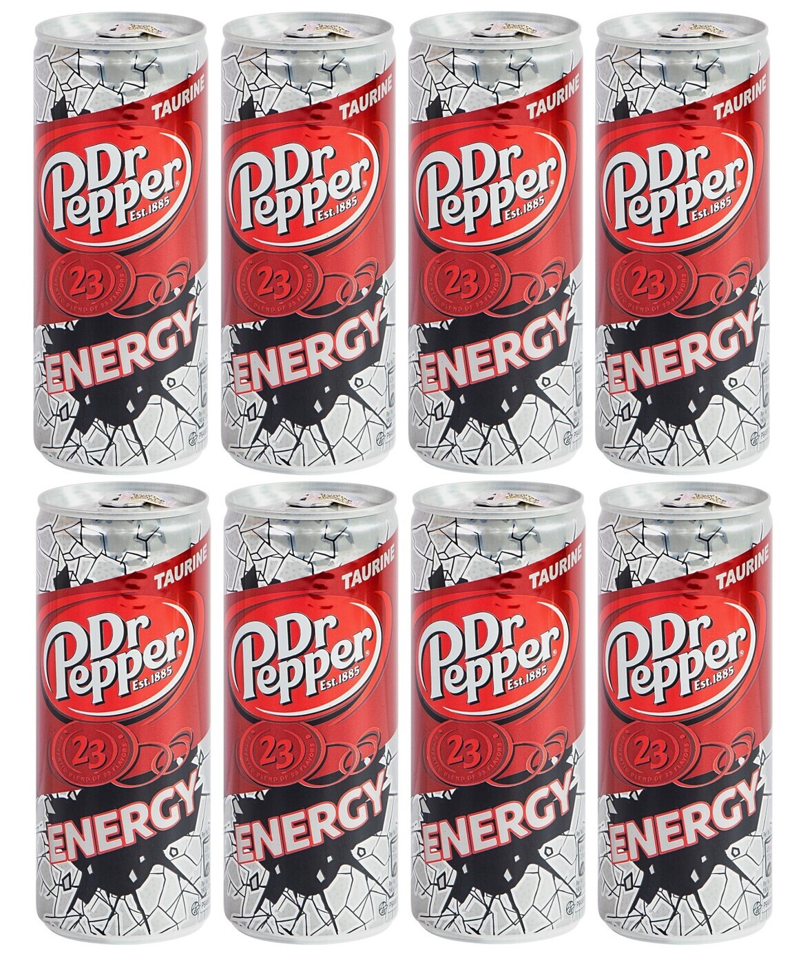 Характеристики Dr Pepper Energy Энергетический напиток / 8 банок по 250 ...