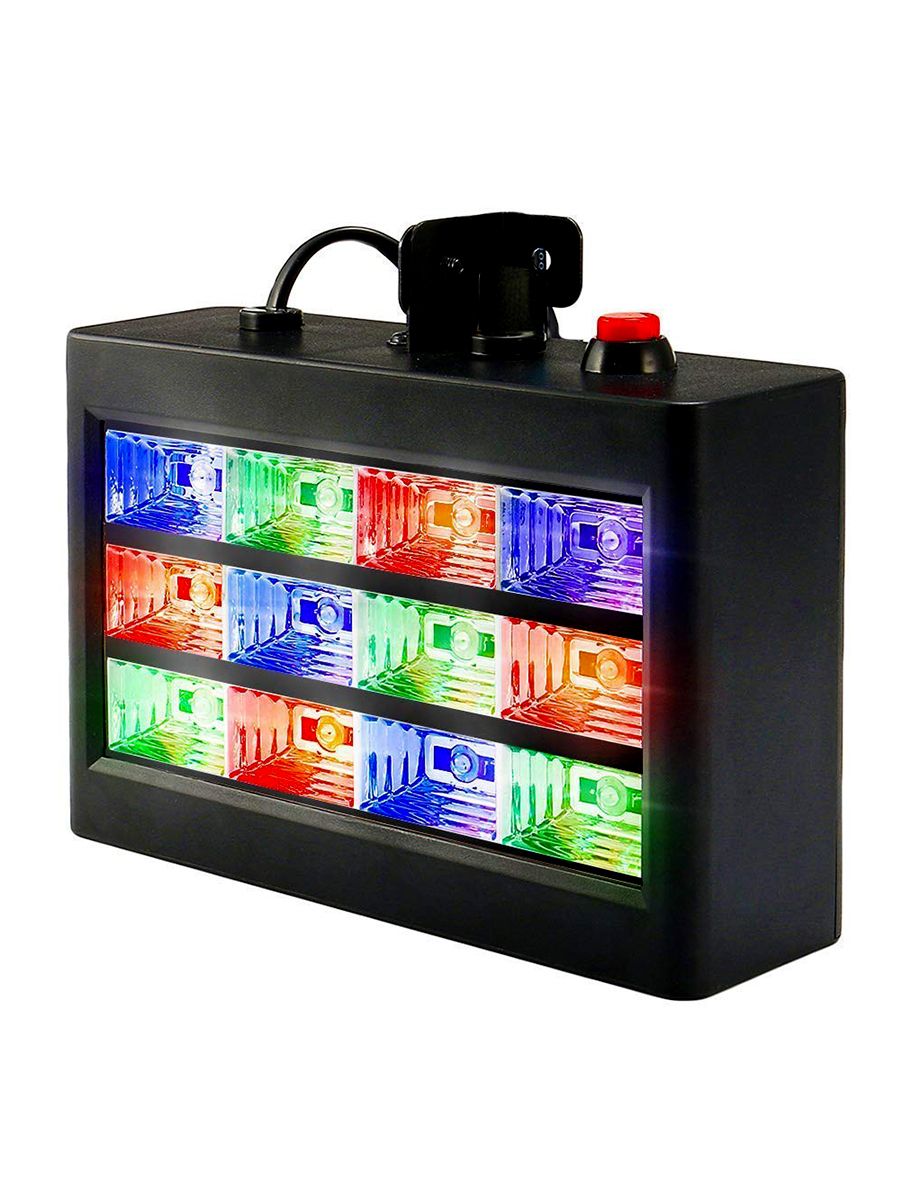 Стробоскоп Led Room Strobe 12 СВЕТ ПОД МУЗЫКУ. Дискотека, портативный