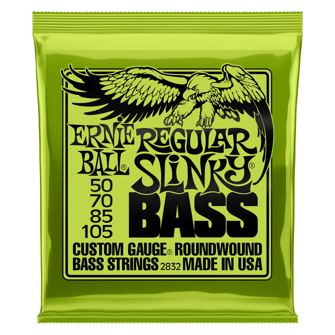 ERNIE BALL 2832 Nickel Wound Slinky Regular 50-105 Струны для бас-гитары