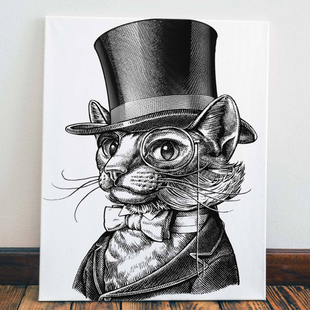 Картины коты аристократы