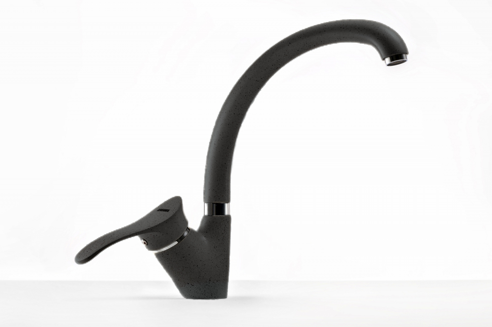 Характеристики Смеситель для кухонной мойки, высокий излив Gerdamix ...