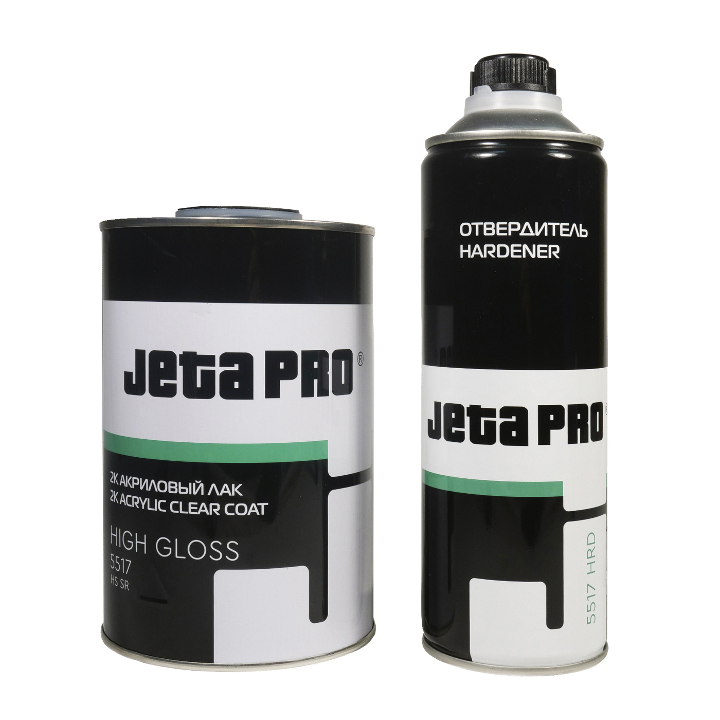 Лак JETA PRO HIGH GLOSS HS SR акриловый 2:1, 1л+0,5л