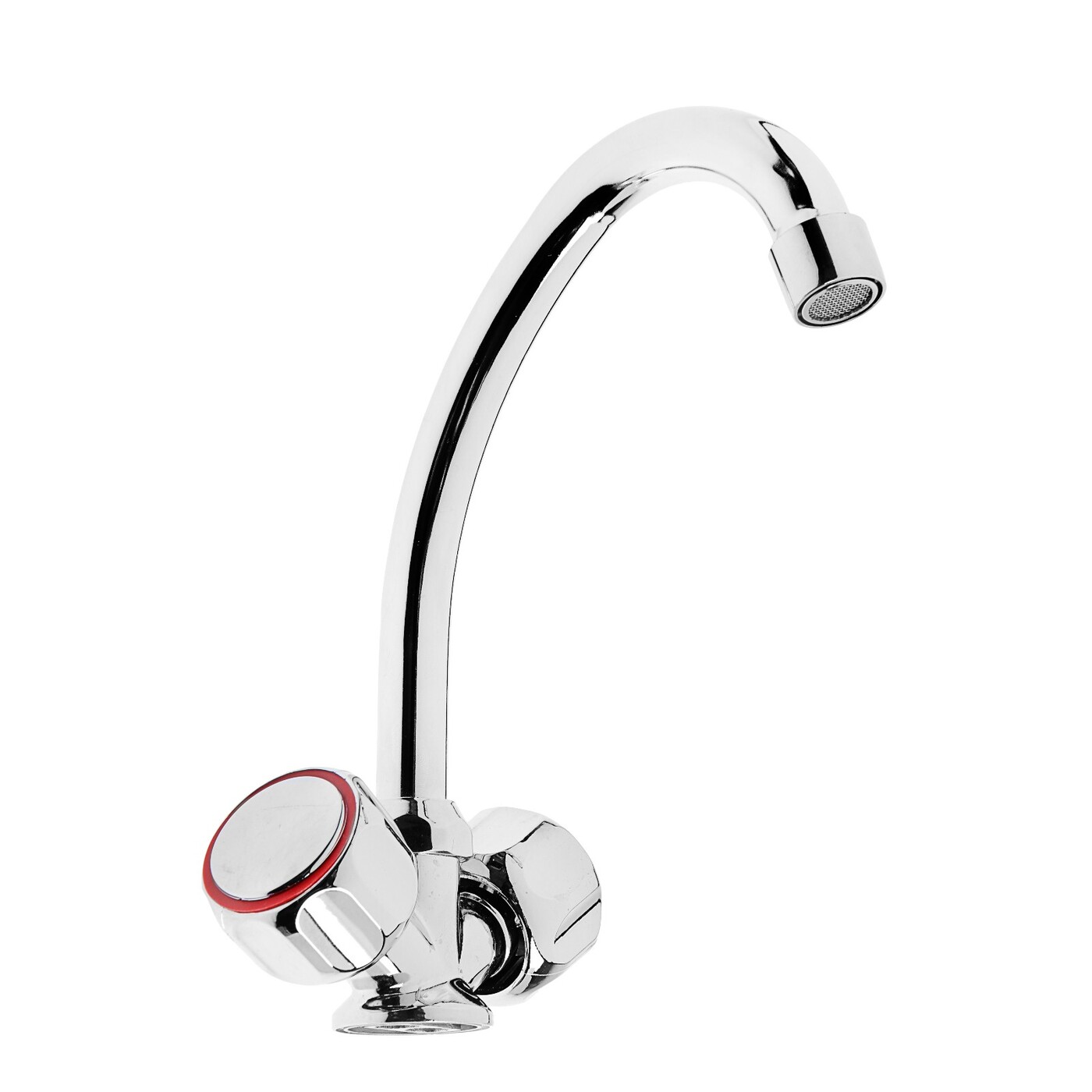 Характеристики Смеситель для кухни Omega Н-3306, крепление под шпильку ...