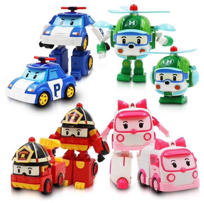 Поли робокар игрушки фото Трансформеры Робокар Поли ( Robocar Poli ) 4 героя - купить с доставкой по выгод